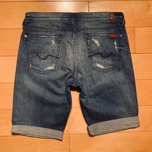 7 for all mankind Shorts with cuff 27